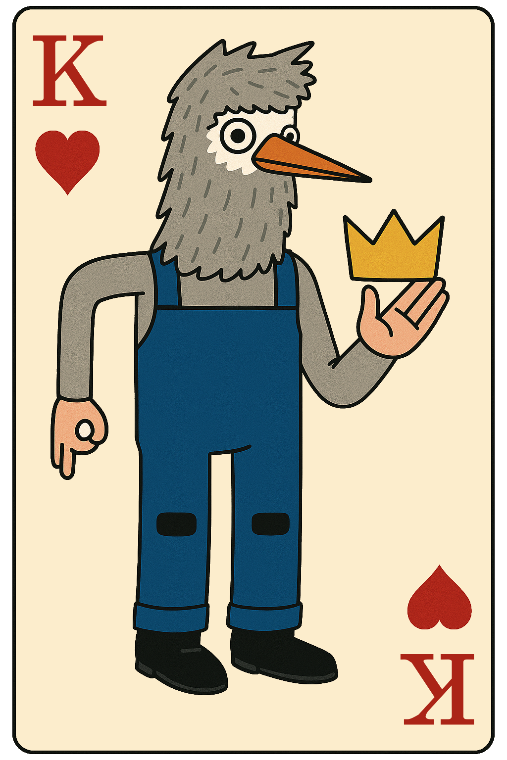 Carte Roi personnalisée